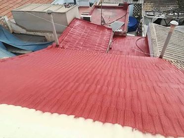 Aislamientos Poliuretano J.C. tejado pintado